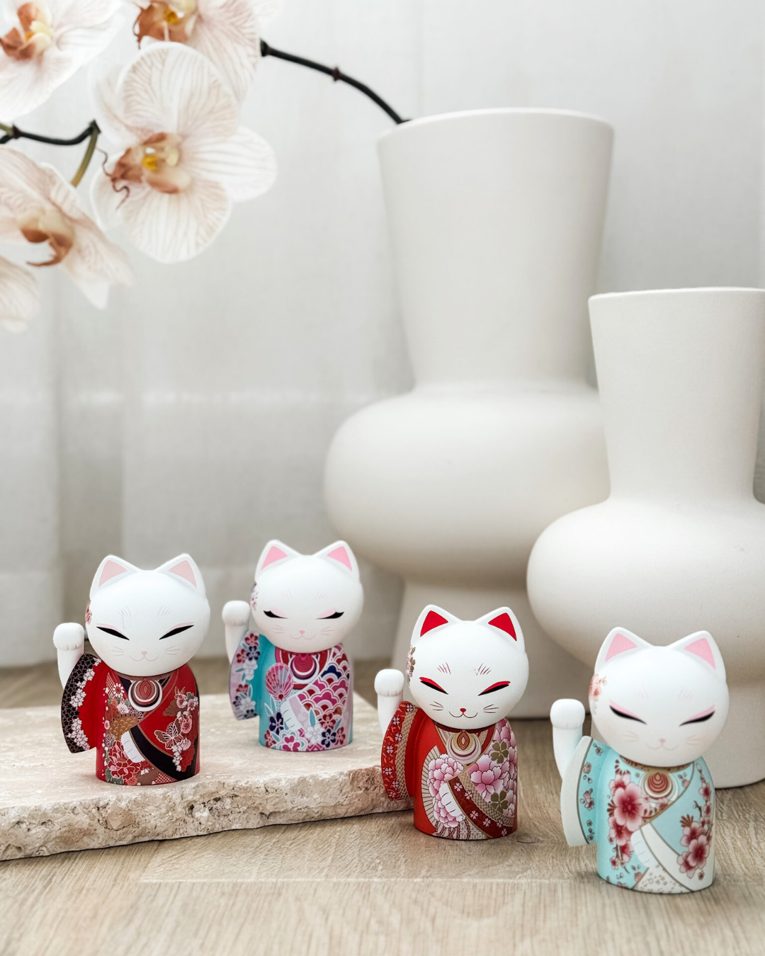 Maneki Neko Figurines Maneki Neko Figurines